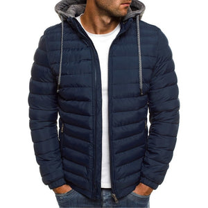 Zogaa Winter Jacket Men Hooded Coat Causal Zipper Men's Jackets Parka Warm Clothes Men Streetwear Clothing For Men 2020