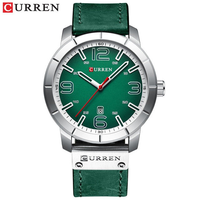 Men Watch 2020 CURREN Men's Quartz Wristwatches Male Clock Top Brand Luxury Reloj Hombres Leather Wrist Watches with Calendar